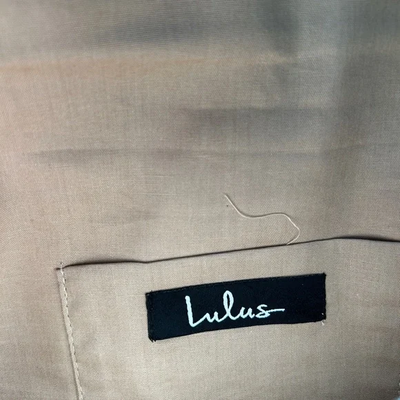 Lulu's Beaded Clutch - Brown and Gold - Picture 6 of 9